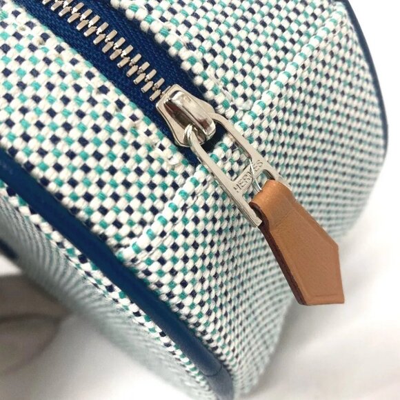 HERMES Evasion Marine accessory case vanity multi-purpose case Pouch - Picture 6 of 13